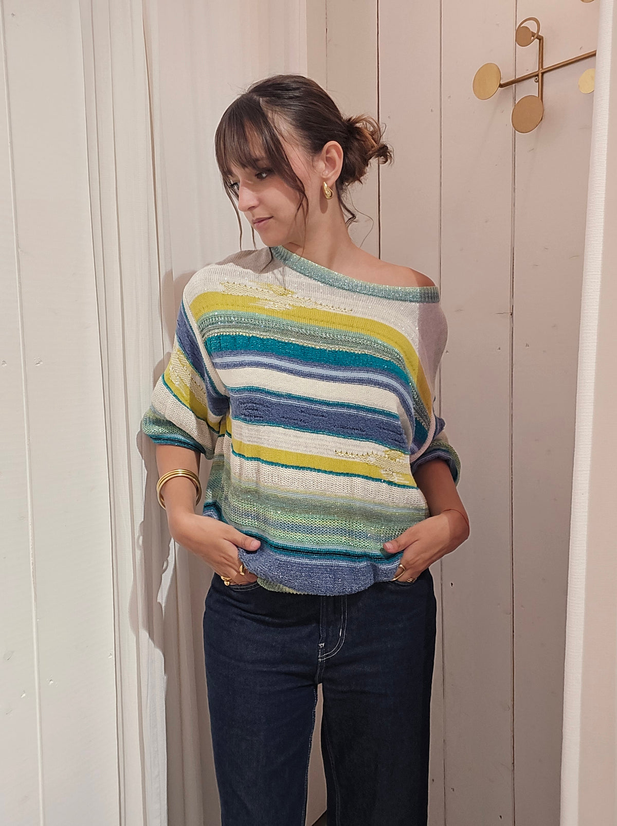 pull coloré