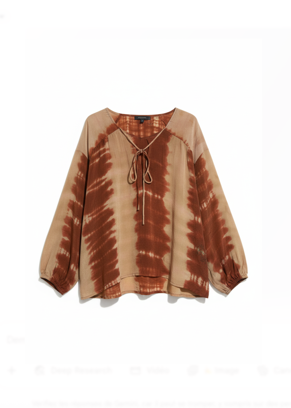 Blouse en soie