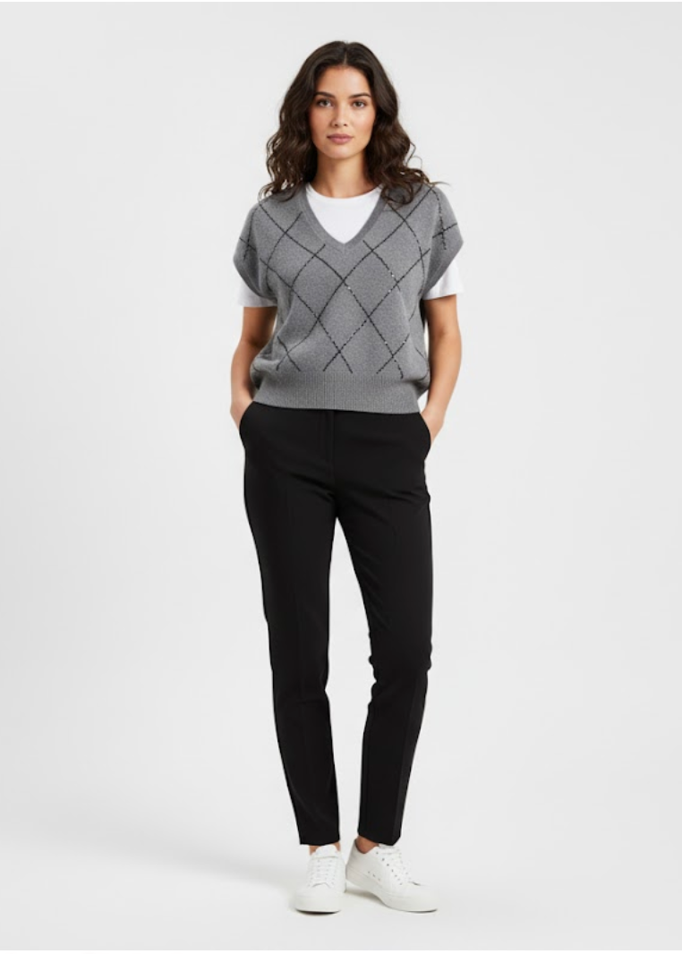 Pull manche sans manche